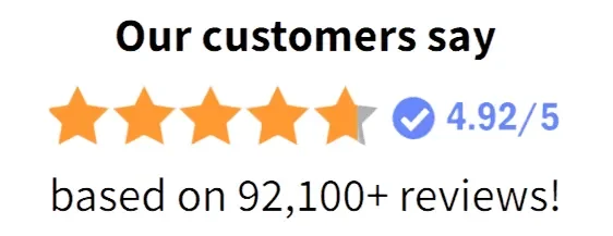 5 Stars Rating Footer